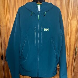 Helly Hansen Men's Blue Hooded Jacket